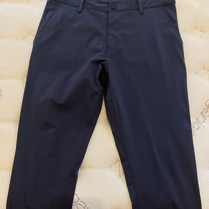 Men’s RHONE dressy casual blue track pants